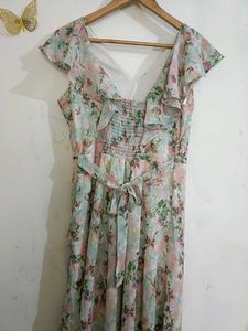 AND Floral Print Dress