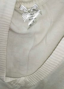 Elegant White Tunic Top