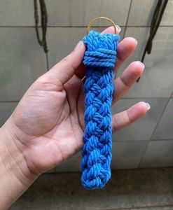 💙 Macrame Keychain 💙