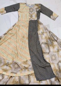 Combo Of Saree And Gown