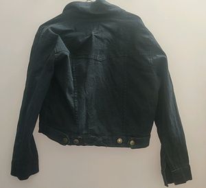 BLACK COLOUR DEMIN JACKET 🖤