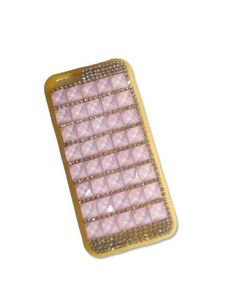 Pink Jewel Studded Phone Case