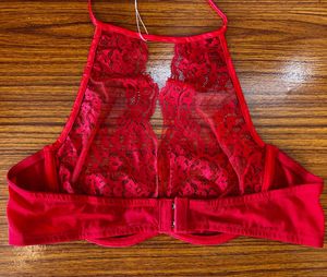 FIDELIA red Undirevired Bra