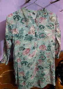 Floral Print Women's Tunic