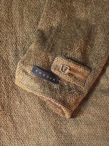 ANGORA Brown Textured Coat