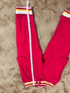 Babyoye Red Hoodie &amp; Pants Set