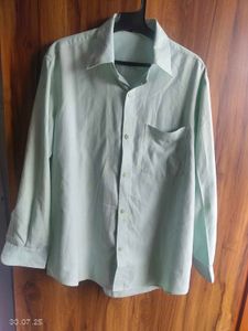 Men's Light Green Shirt