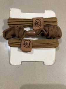 Cute Bear Hair Ties