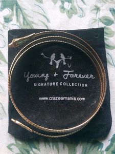 Gold Plated Brass Snake Arm Band Jewelry