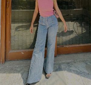 Flared Y2k Denim Jeans