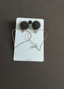 Heart Statement Earrings
