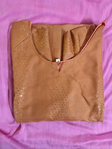 LIGHT CORAL SEQUENCE SALWAR SET