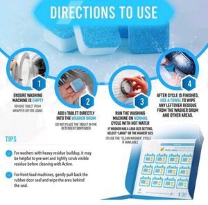 Washing Machine Cleaning Tablet