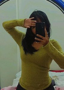 Olive Green Knit Sweater