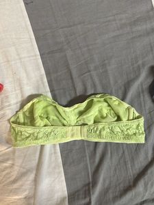 Green Lace Bra