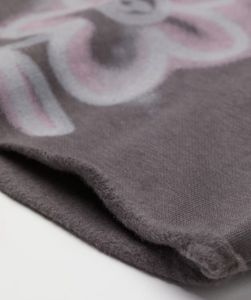 Cropped Graphic Sweatshirt