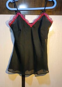 Sexy Black &amp; Pink Lingerie Set