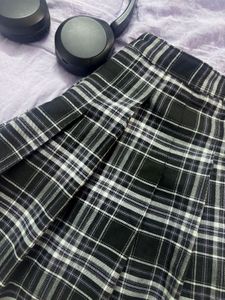 Plaid Mini Skirt