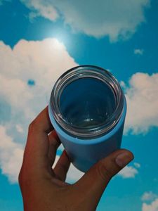 Glass Bottle 450ml With Tough Coating