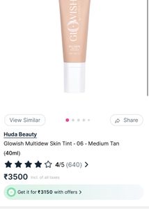 original huda beauty skin tint