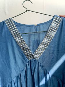 FIORRA Kurta with Palazzo &amp; Dupatta 💙✨