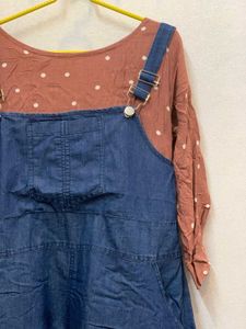 Denim Jumper Dress