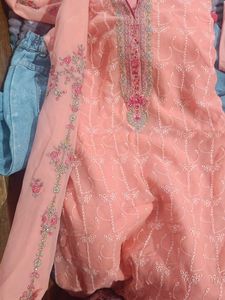 Kurta With Pants And Dupatta