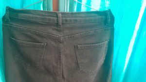Black Jeans With Slit
