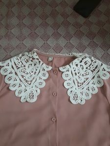 Pink korean style top 💖