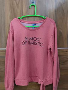 Almost Optimistic sweatshirt