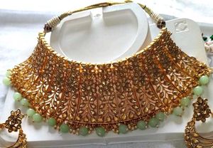 Stunning Gold Plated Jewelry Set