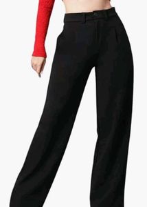 Elegant Black Wide Leg Pants