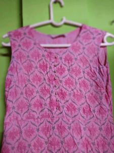 Pink Colour Kurti