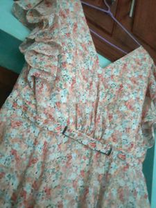 Floral Short Dress