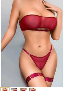SSoShHub Women Lingerie Set Lace Teddy Strap Babyd