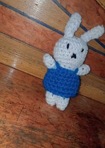 Crochet  2 Miffy ,1 Cat