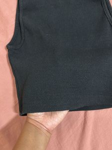 Black Crop Top