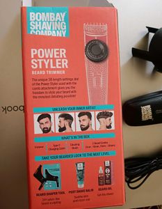 Brand New Bombay Shaving Company Styler Trimmer