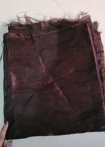 Elegant Brown Blouse Piece