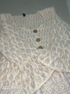 Embroidered Short Kurta