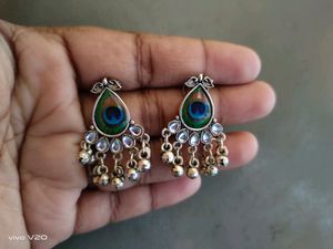 Beautiful Silver 🤍 Earrings 😍😍
