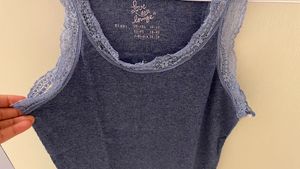 Lace Trim Tank Top