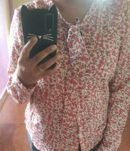 beautiful flower print top