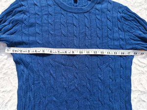 UNIQLO Blue Knit Sweater