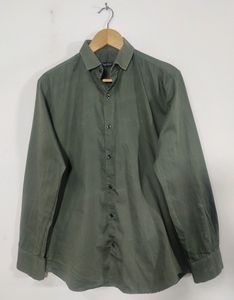 Olive Green Casual Shirt (Women)