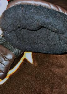 Leather Full Finger Gloves For Men