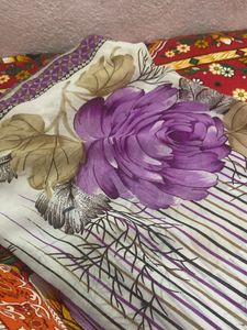 Lavander Colour Saree