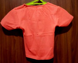 Zara Coral T-Shirt