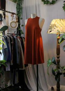 Forever 21 Rust Sleeveless Dress