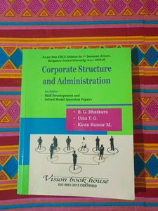 Corporate Structure And Administration